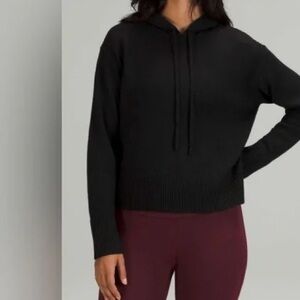 Cyrus Black Boxy Sweatshirt Hoodie